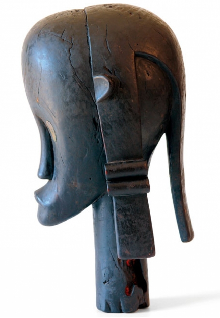 Monumental Byeri ancestor head  