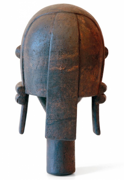 Monumental Byeri ancestor head  