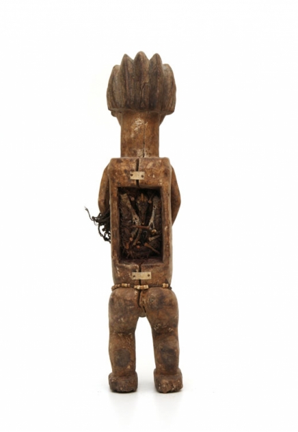Mbete Female Reliquary Figure 