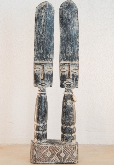 Akua'maa Fertility twin figures