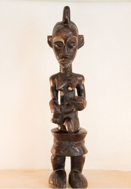 Bena Luluwa Mother-and-Child figure 