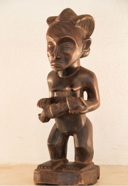 Chokwe Mother and-child figure