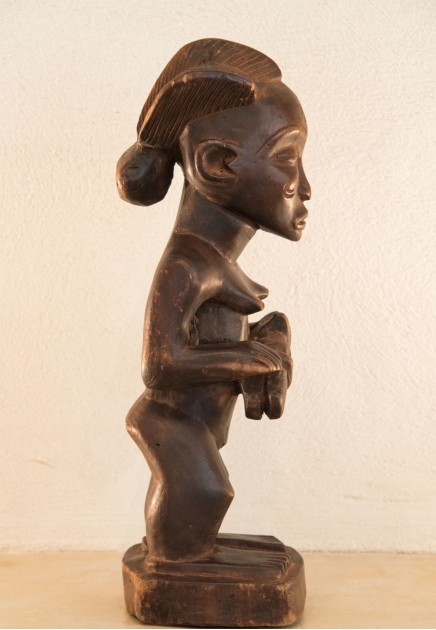 Chokwe Mother and-child figure