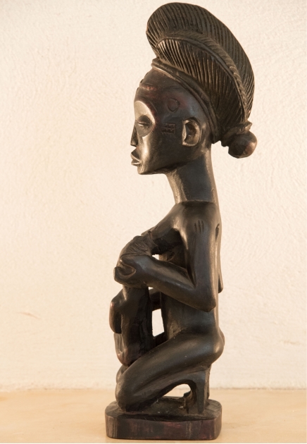 Chokwe Mother-and-child figure