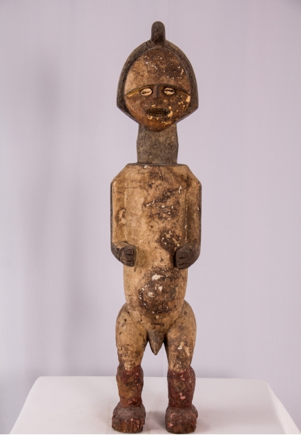 Mbete Reliquary Male Figure 